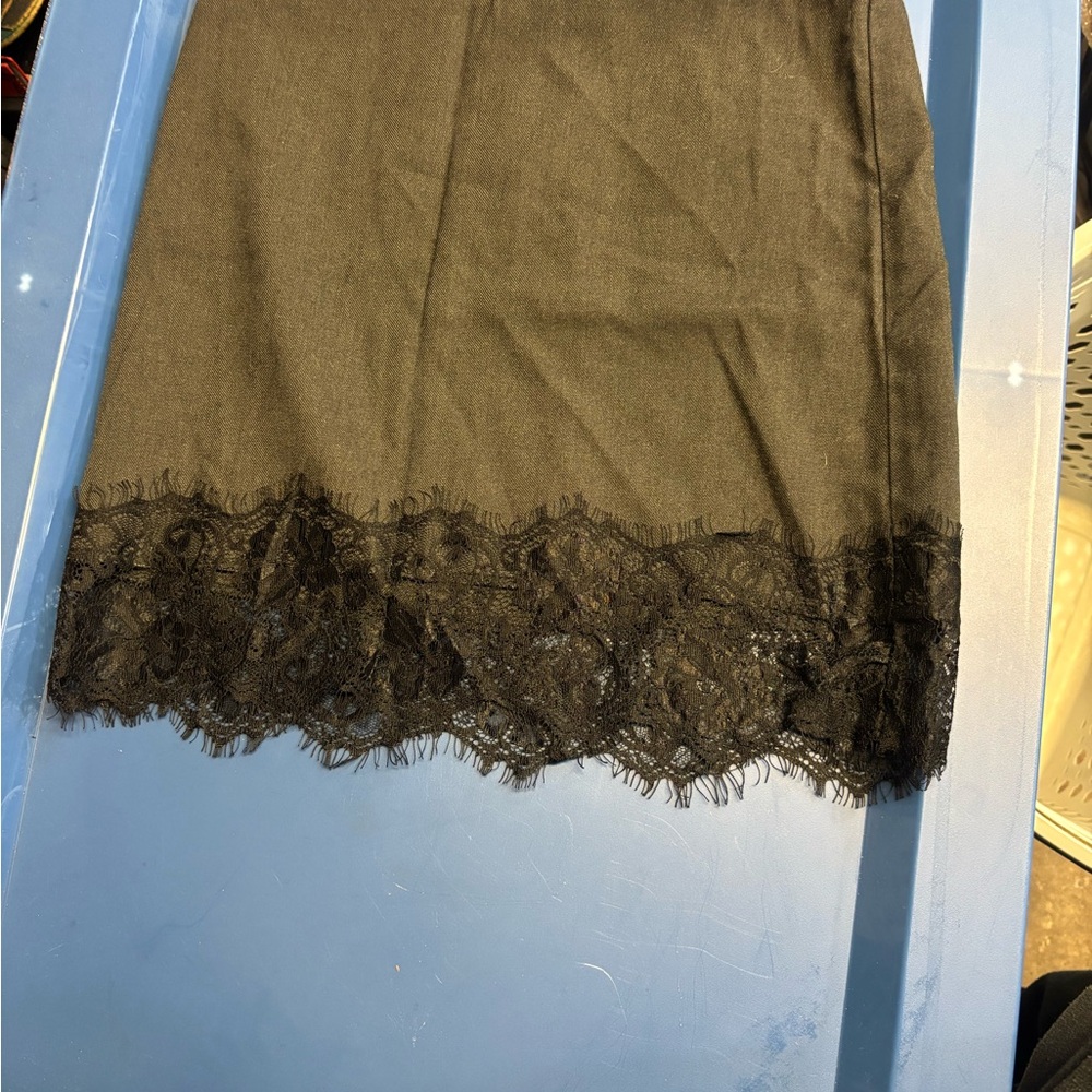 Forever 21 Charcoal Skirt